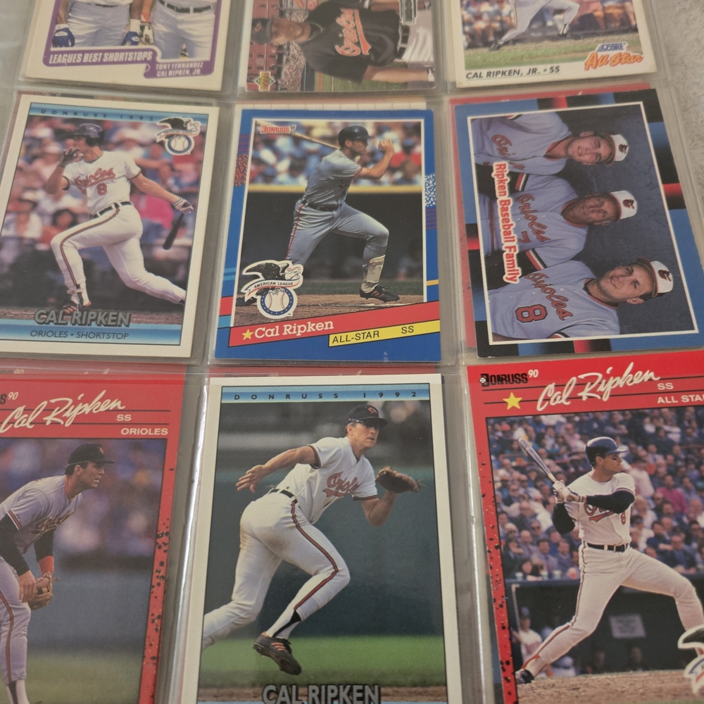 Cal Ripken Jr. Baseball Card Collection 200+ - Picture 4 of 15